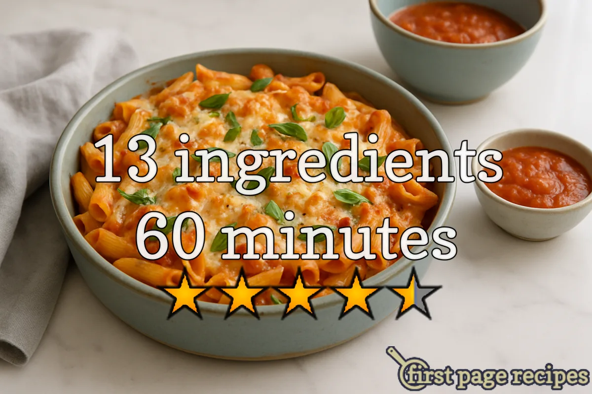 recipe image Baked Ziti Arrabbiata