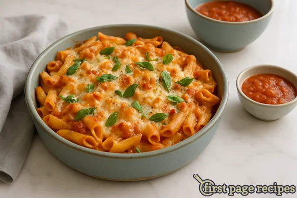 Baked Ziti Arrabbiata