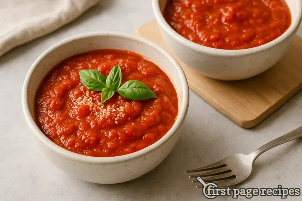 Classic Italian Marinara Sauce