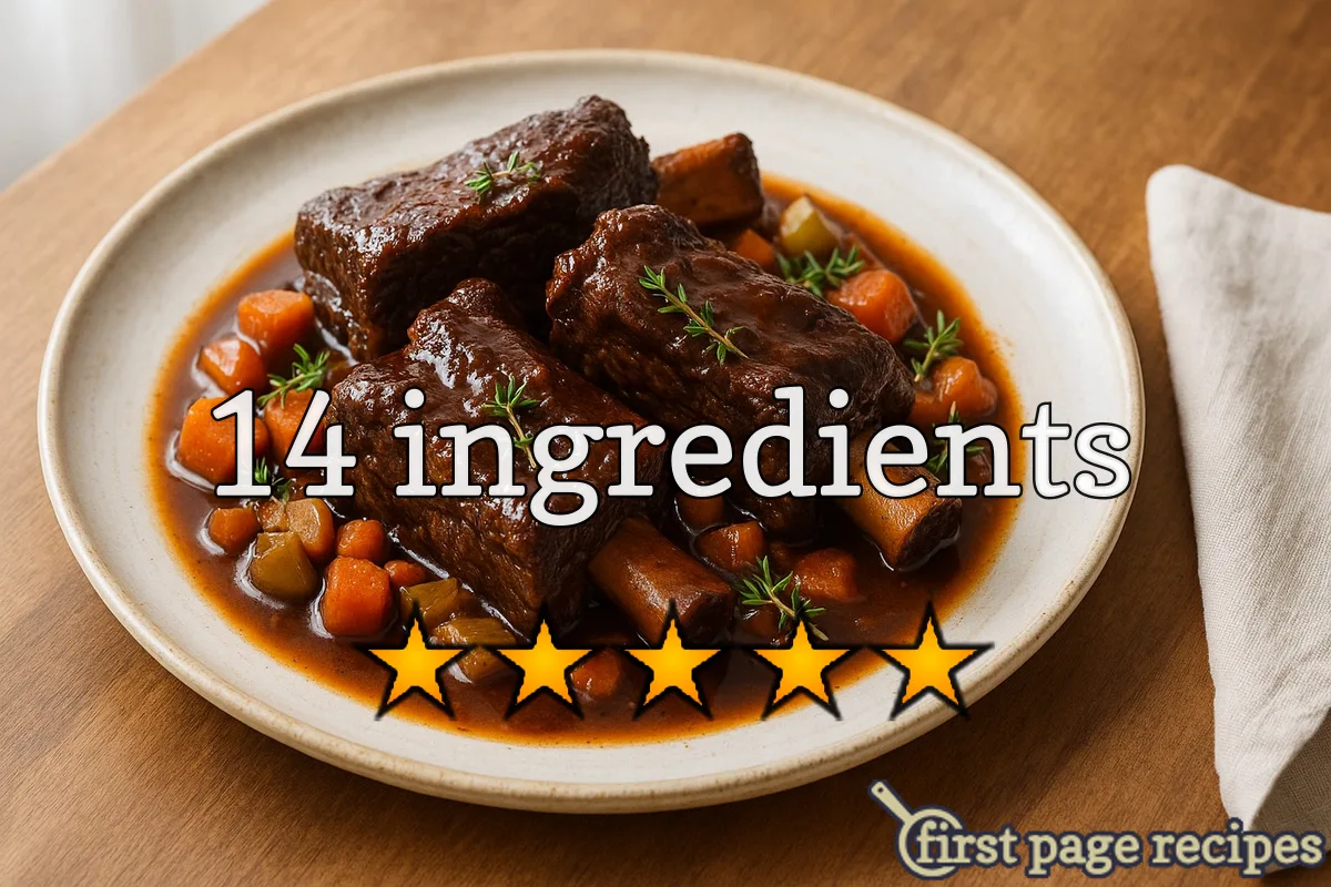 recipe image Cola-Braised Short Ribs