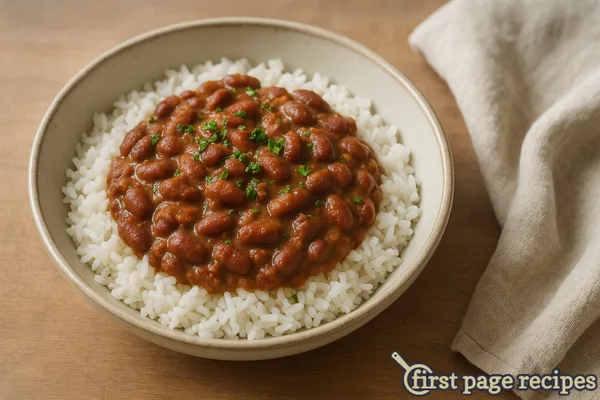 Copycat Popeyes Red Beans and Rice