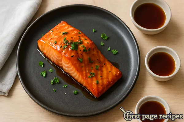 Maple Glazed Salmon