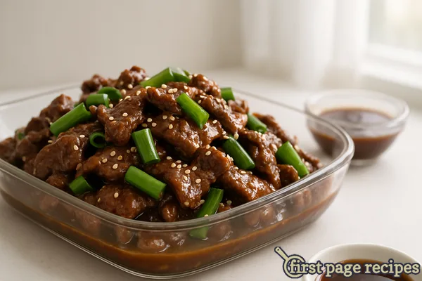 Mongolian Beef