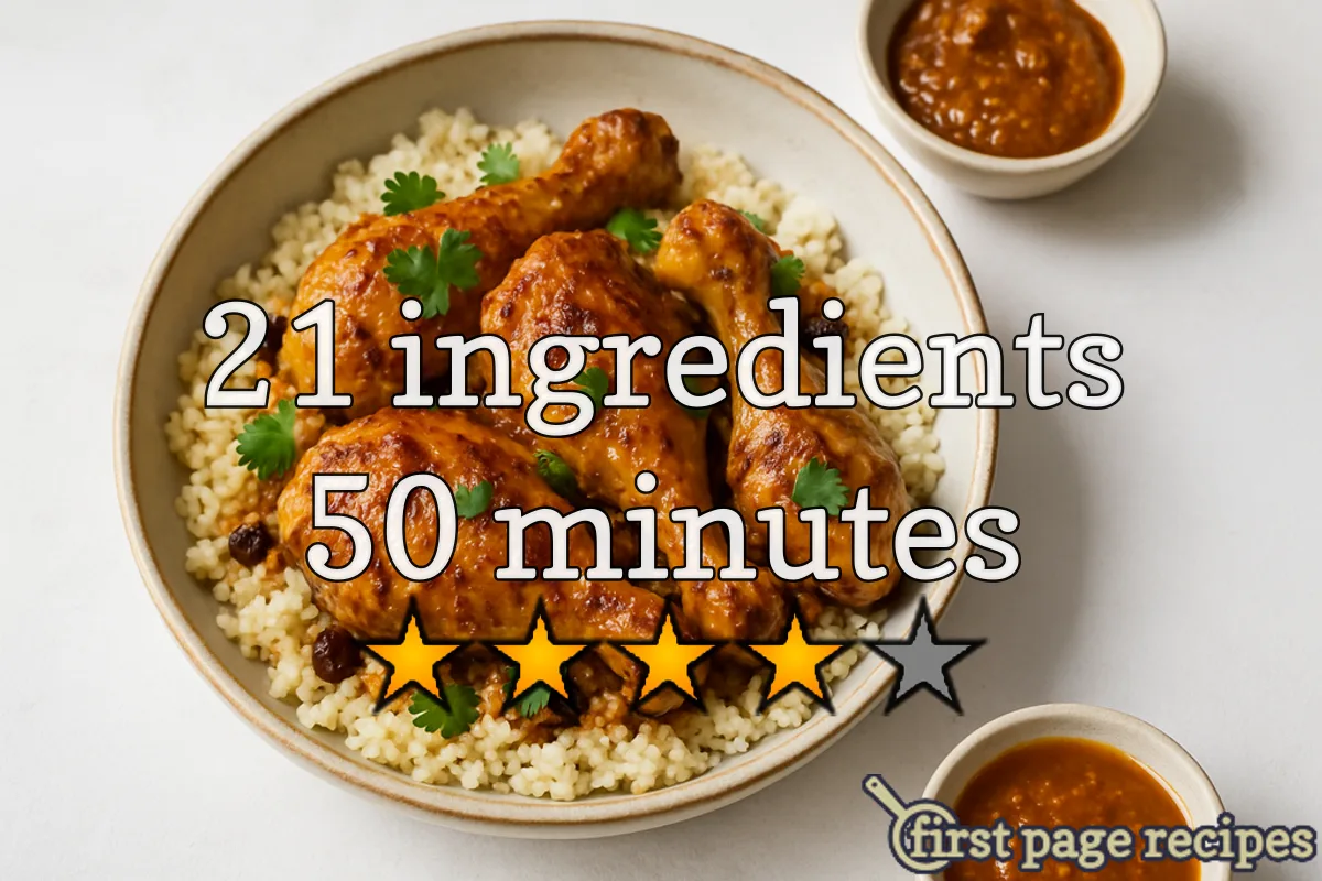 recipe image Moroccan Chicken