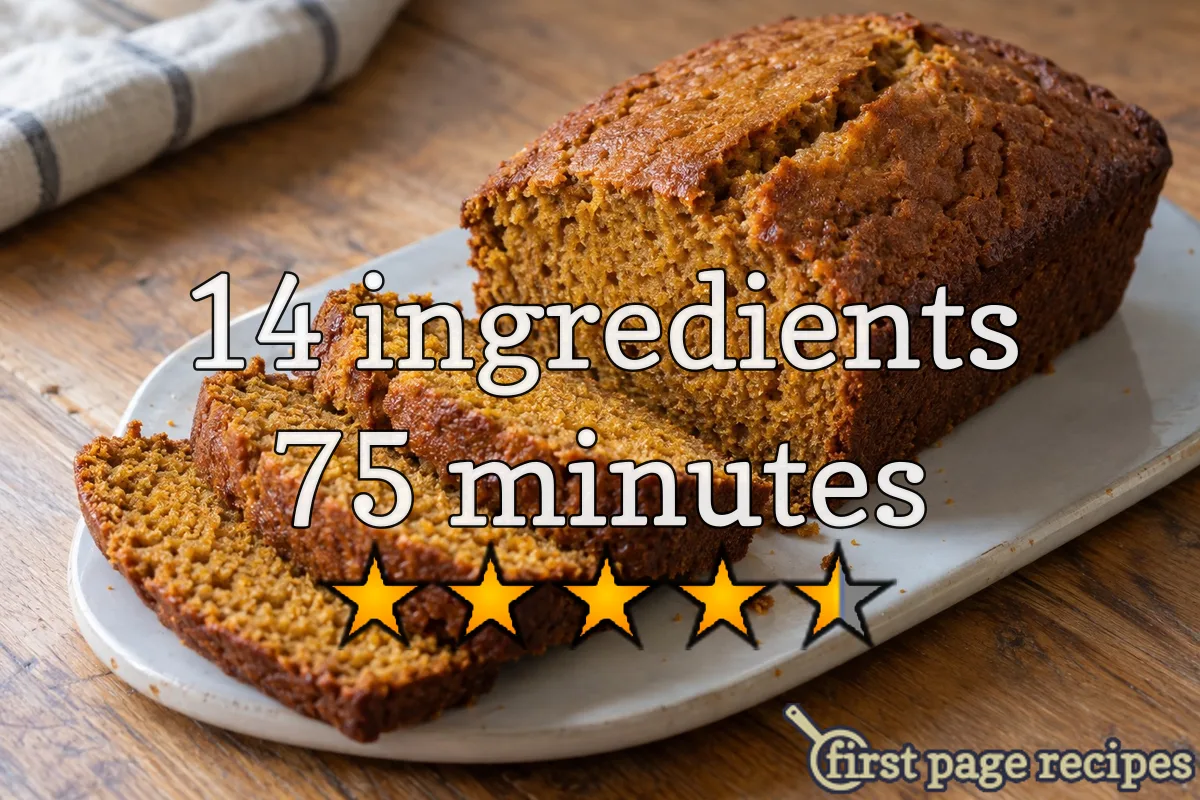 recipe image Pumpkin Bread