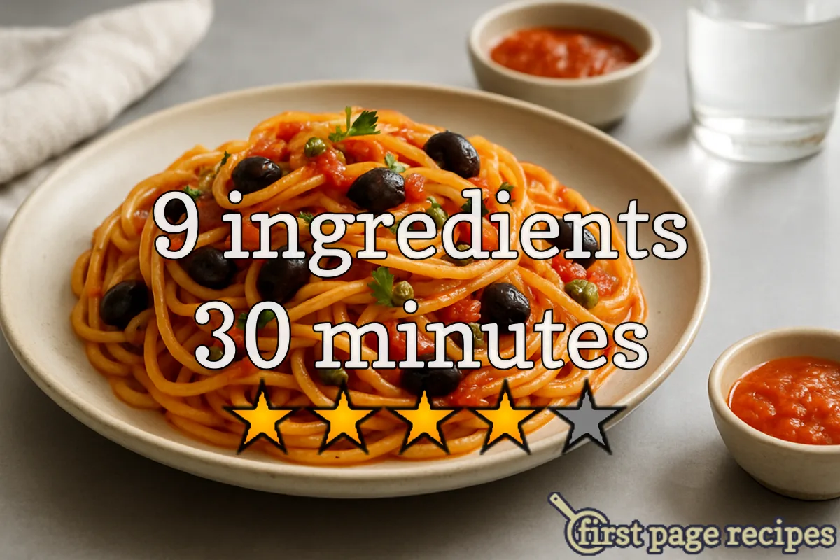 recipe image Spaghetti alla Puttanesca