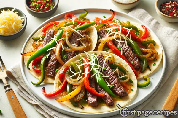 Steak Fajitas