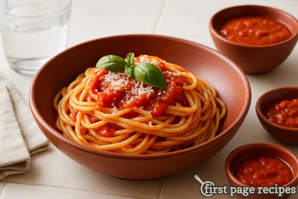 Ten Minute Pasta Sauce