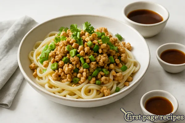 Thai Noodle Bowl with Chicken