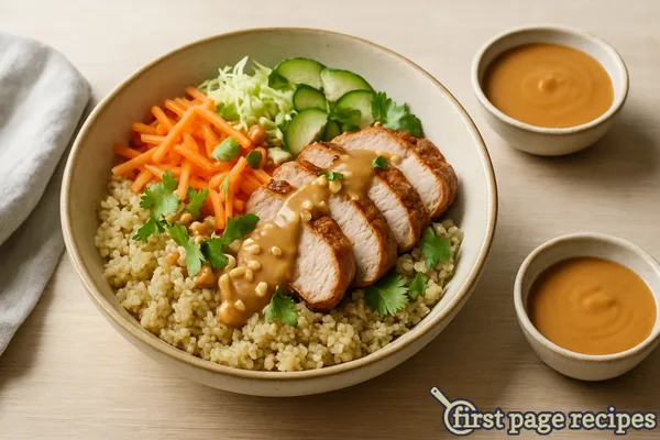 Thai Quinoa Bowls with Pork